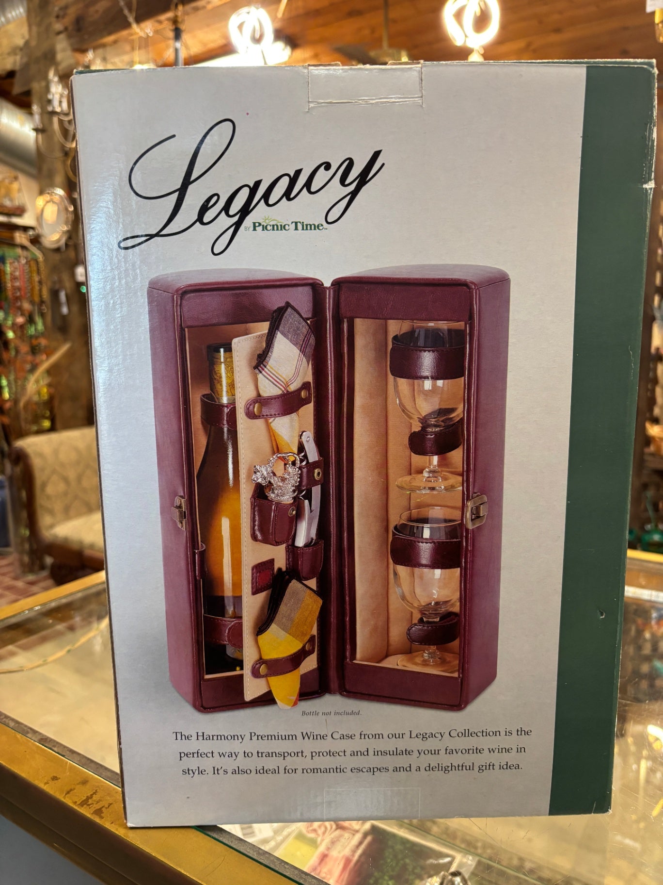 Picnic Time Legacy Harmony Premium Wine Case Gift Set with Accessories