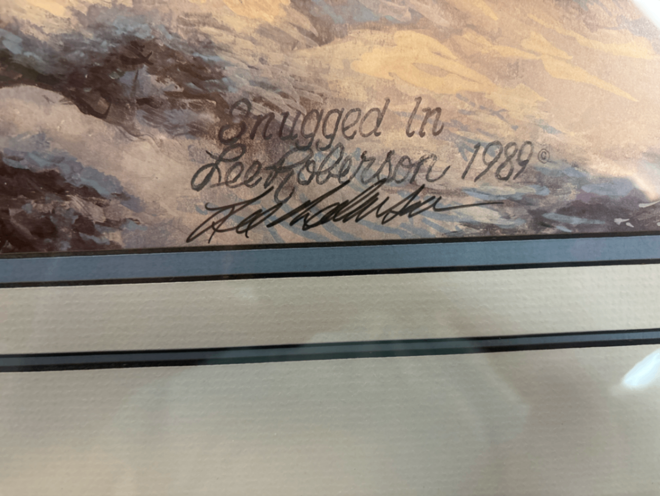 Lee Roberson's "Snugged In" 1989