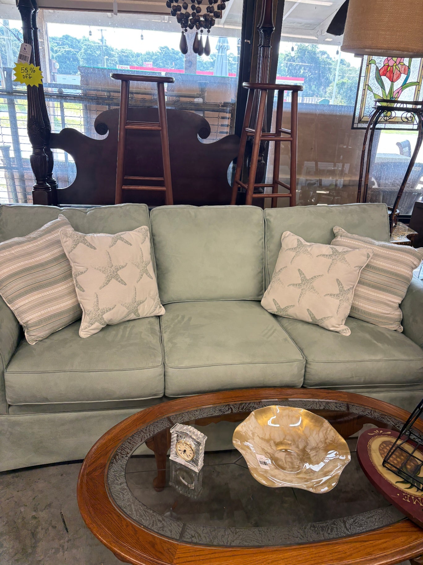 Sage Green Sleeper Sofa