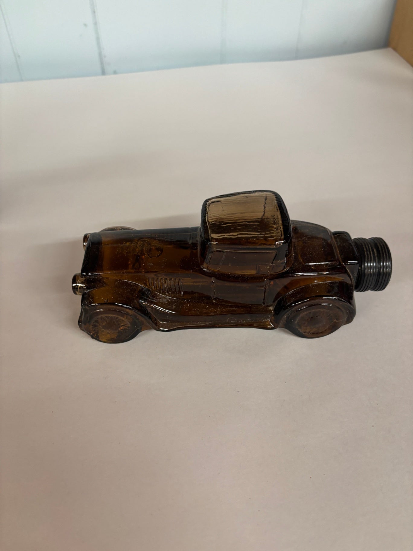 Vintage Avon for Men Sterling Six After Shave Lotion Spicy Antique Car Bottle