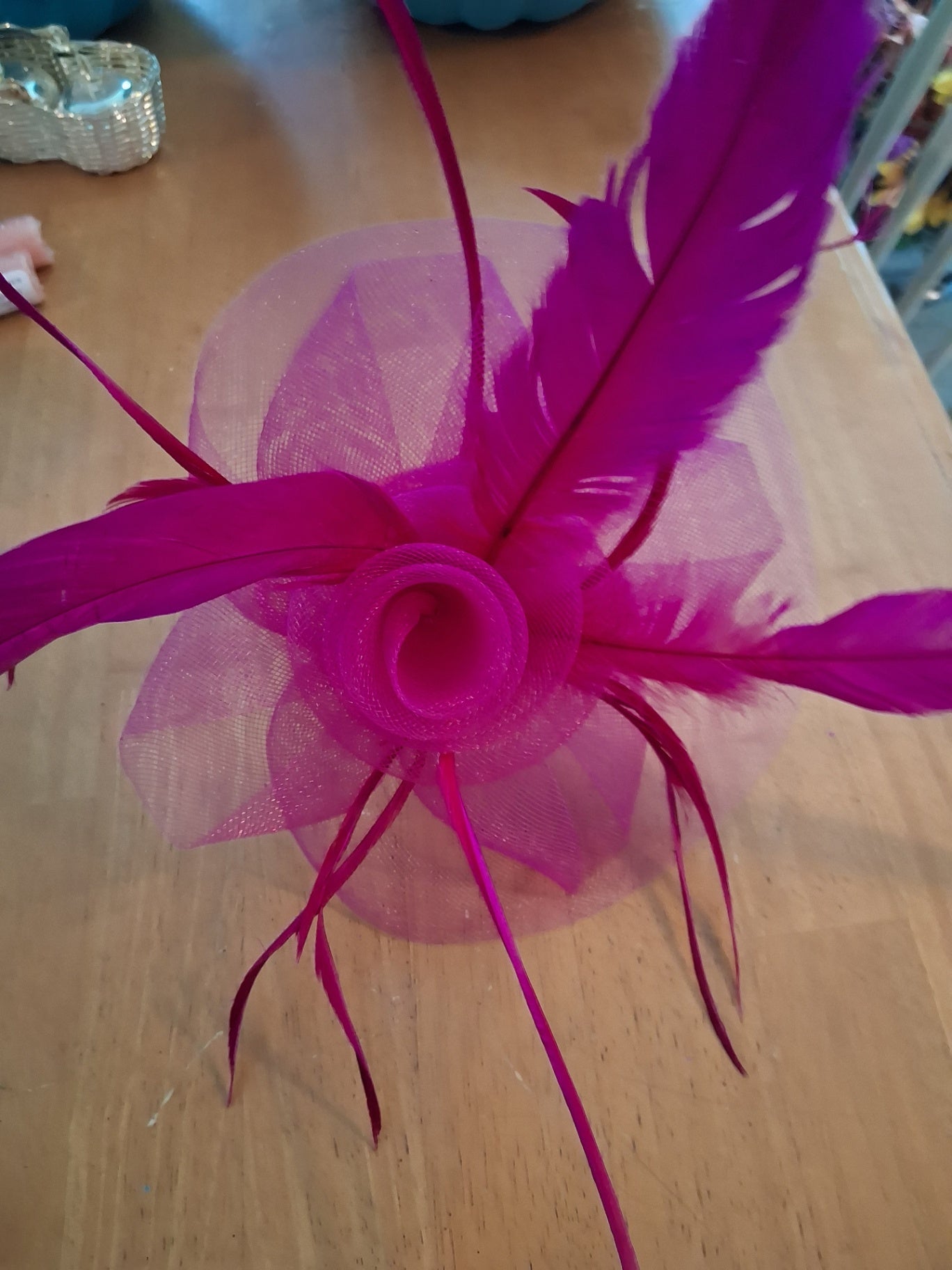 Fascinator fusha dsc