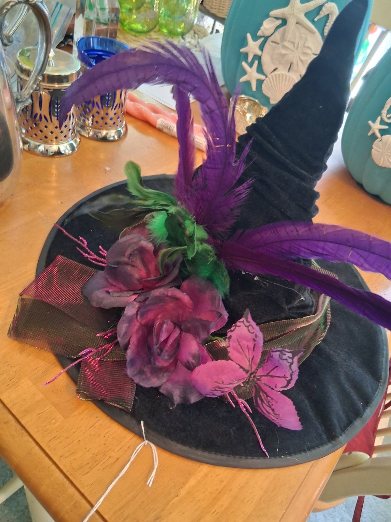 Witch hat purple dsc