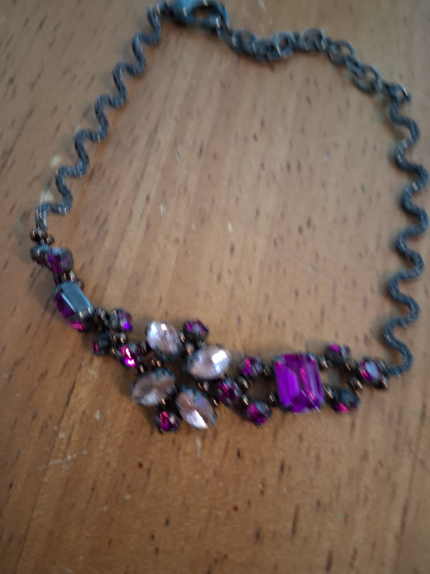 Bracelet purple dsc