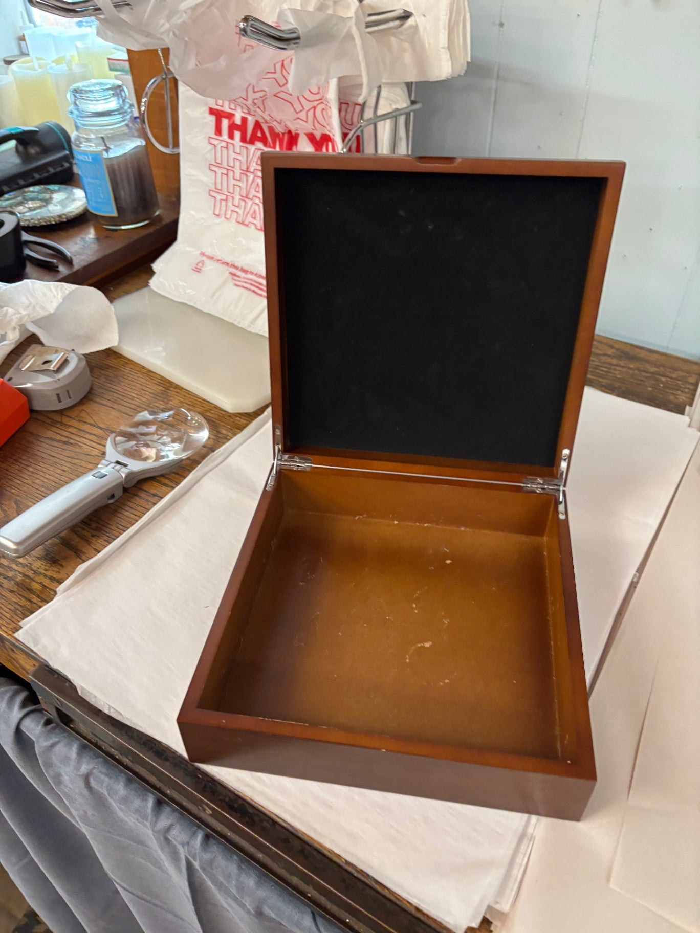 Wood Storage Box