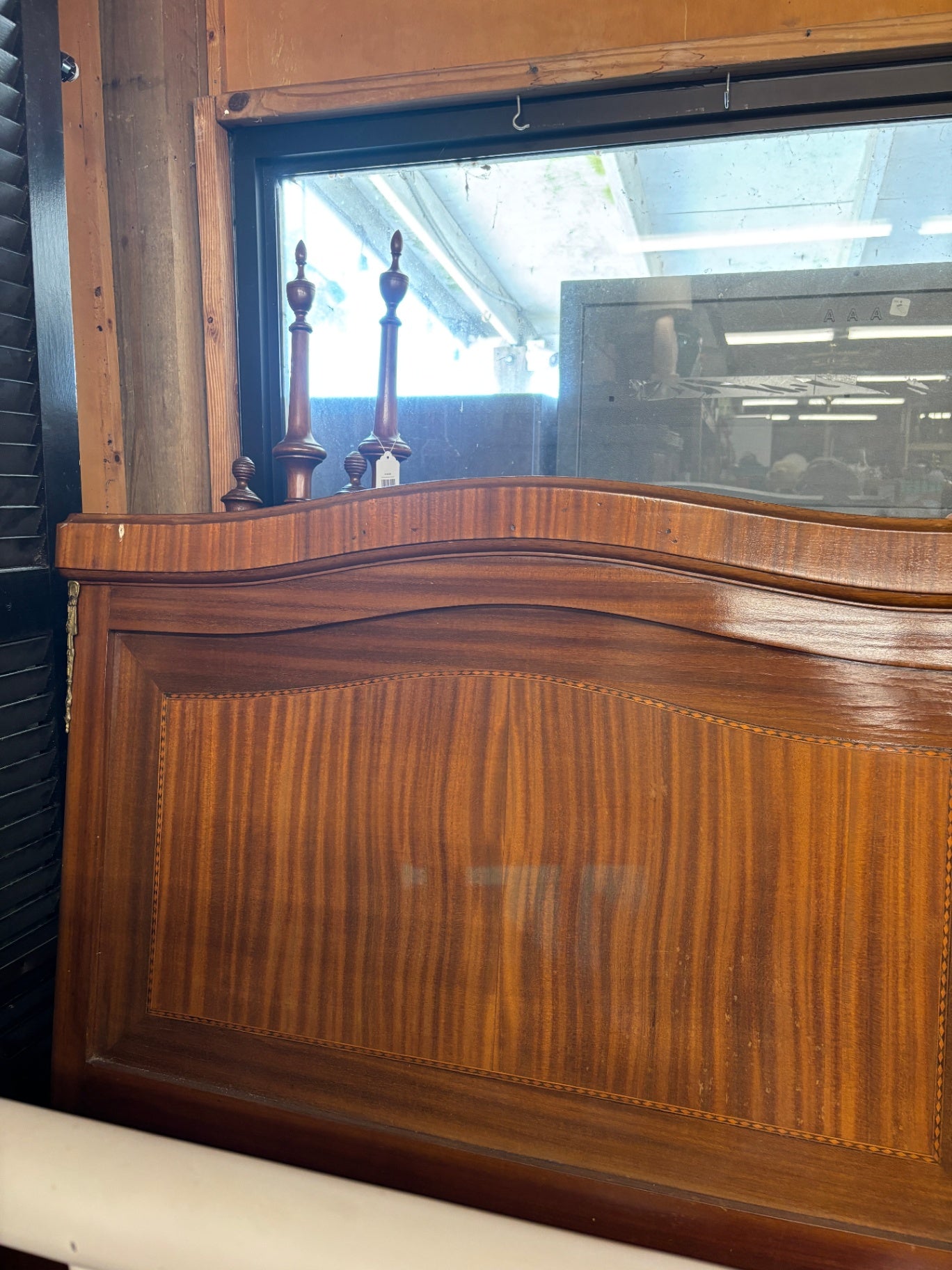 Twin Wood Headboard and Footboard