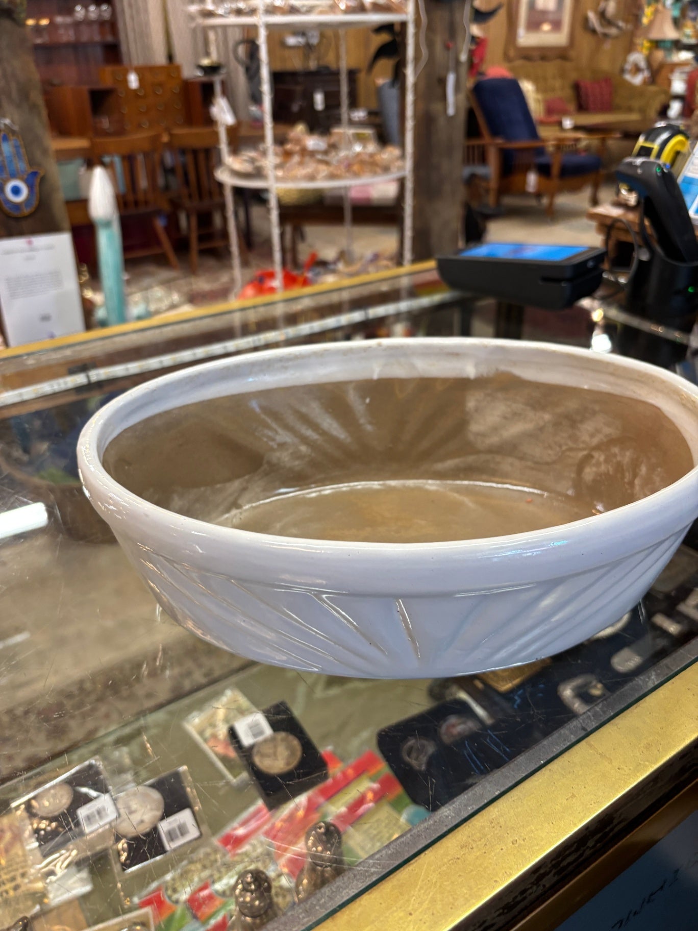 White Ceramic  Bowl