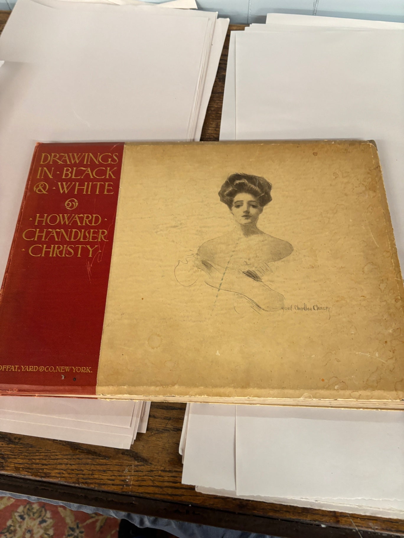 Drawings by Howard Chandler Christy: Reproductions in Black and White 