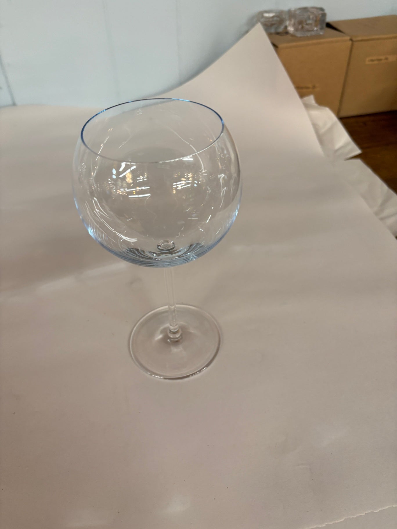 Balloon Style Red Wine Glass