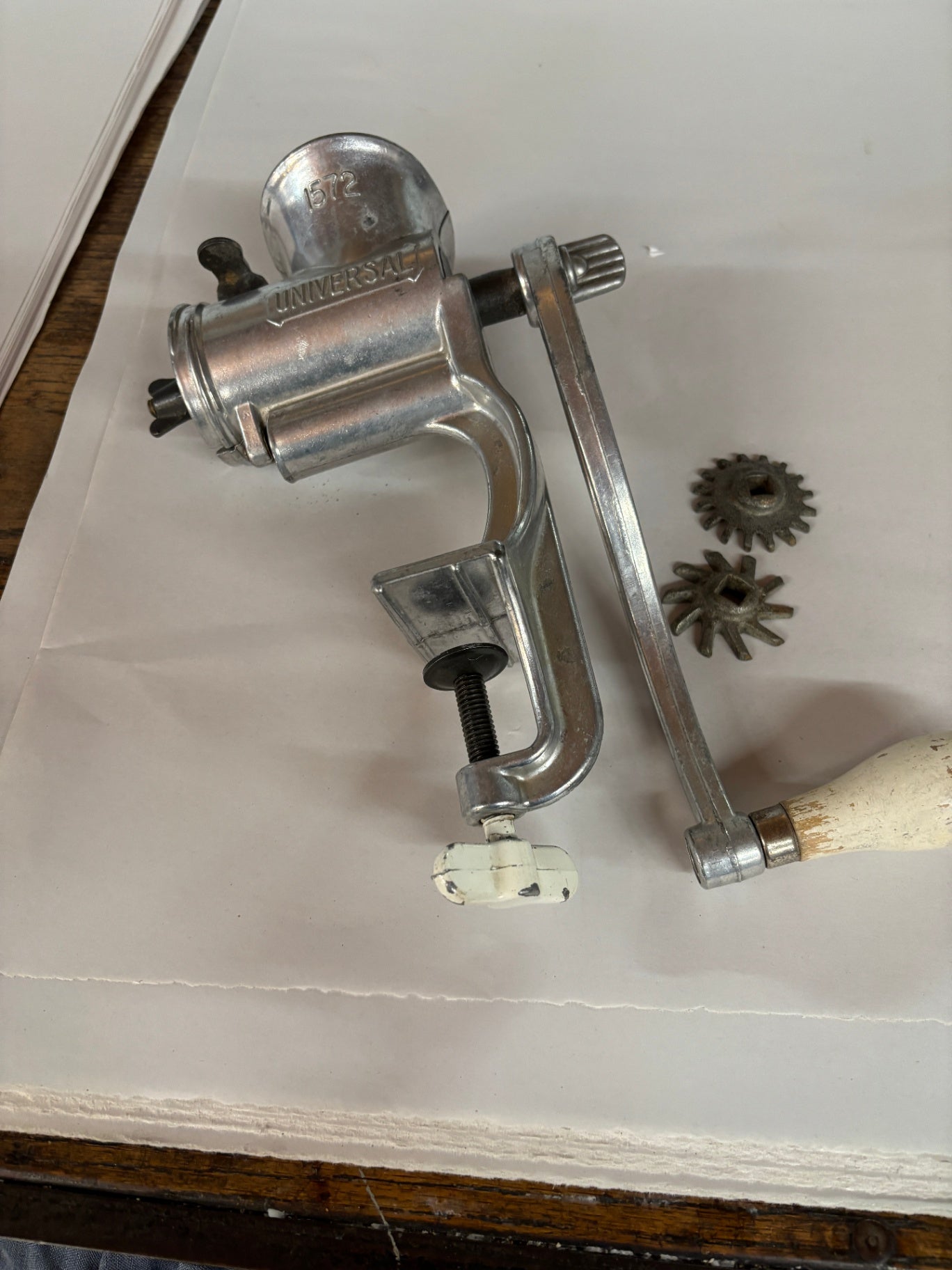  Universal No. 2 manual food and meat chopper