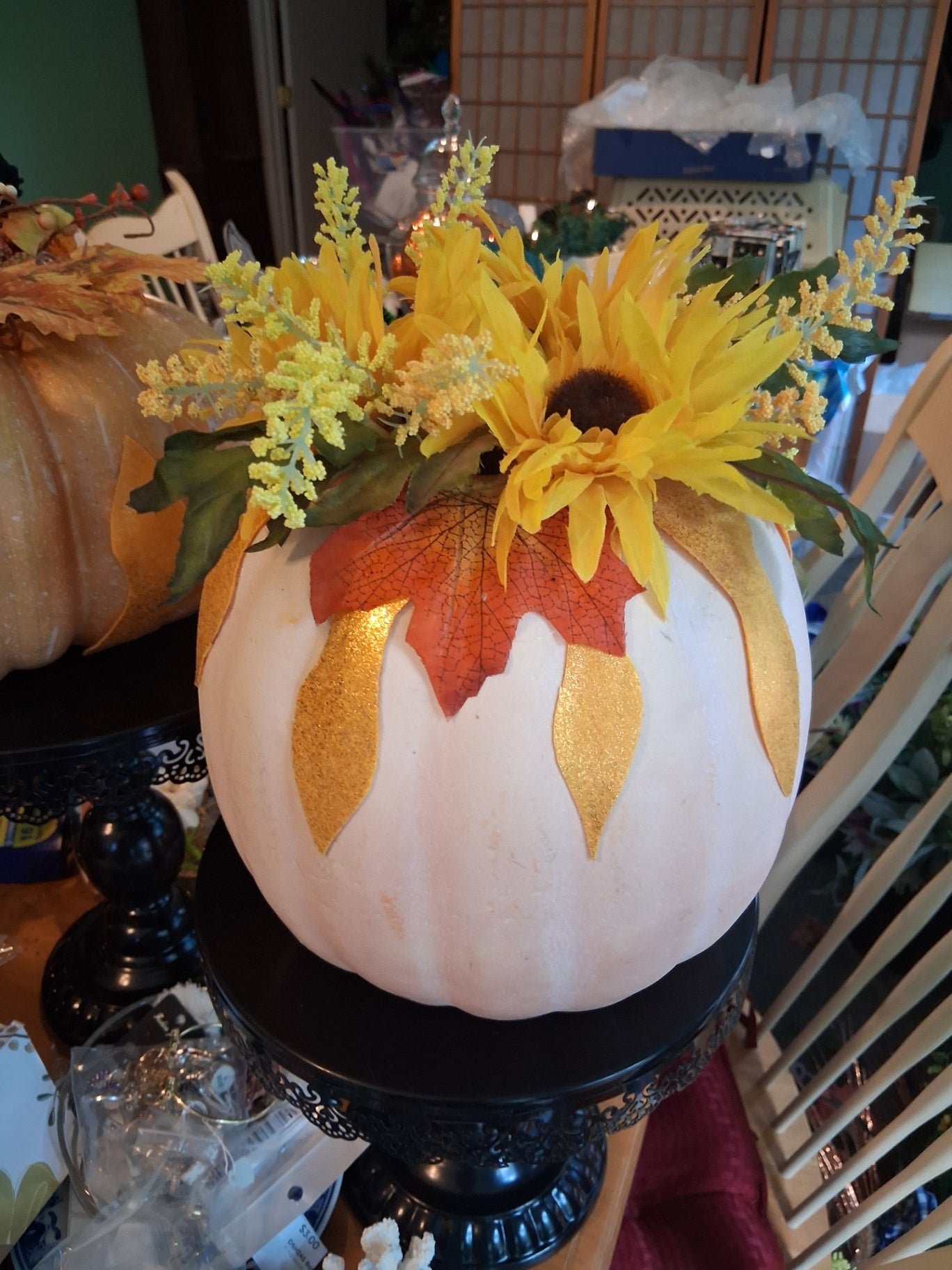 Pumpkin sunflower dsc