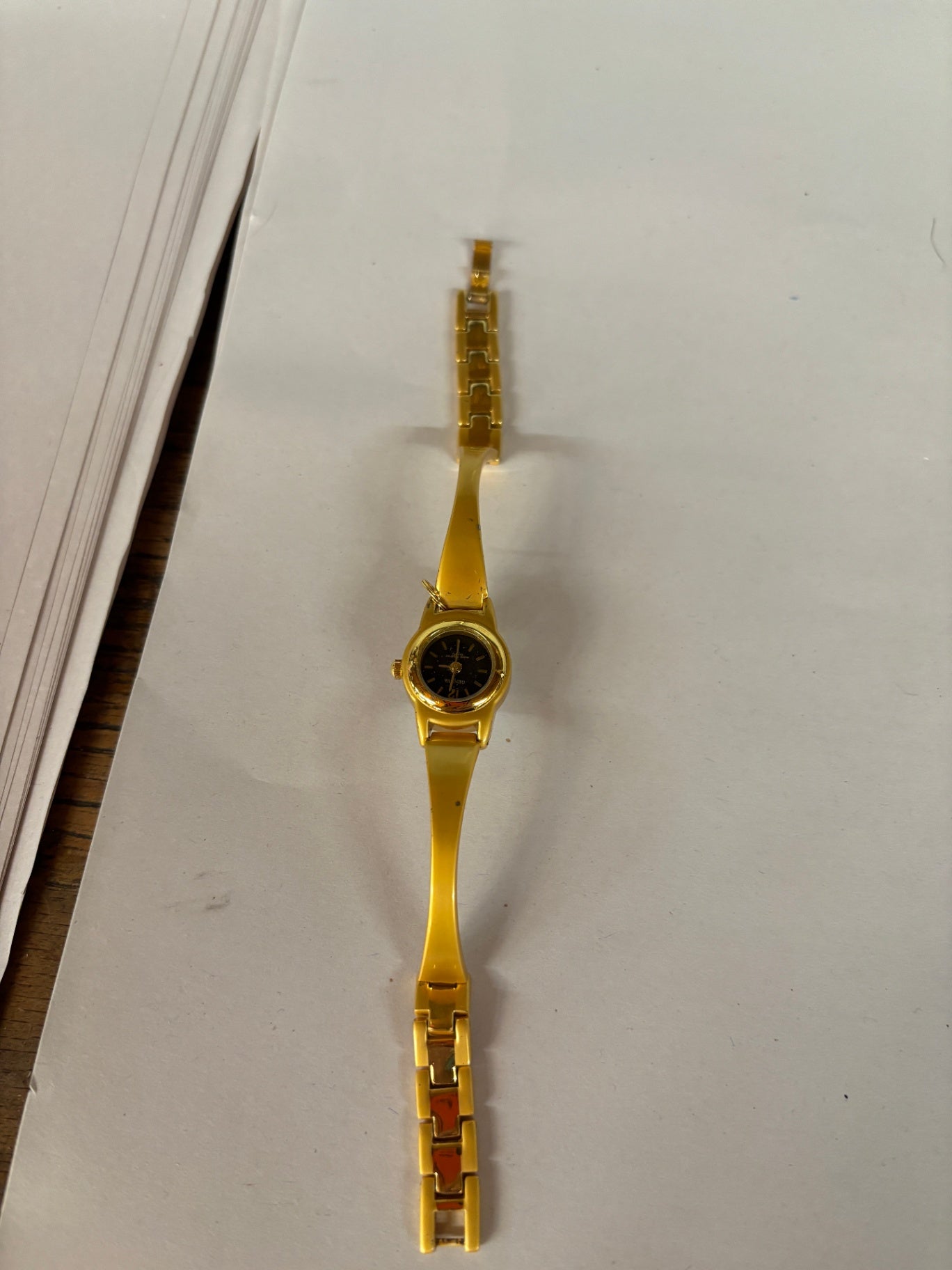Vintage Gold Tone Watch
