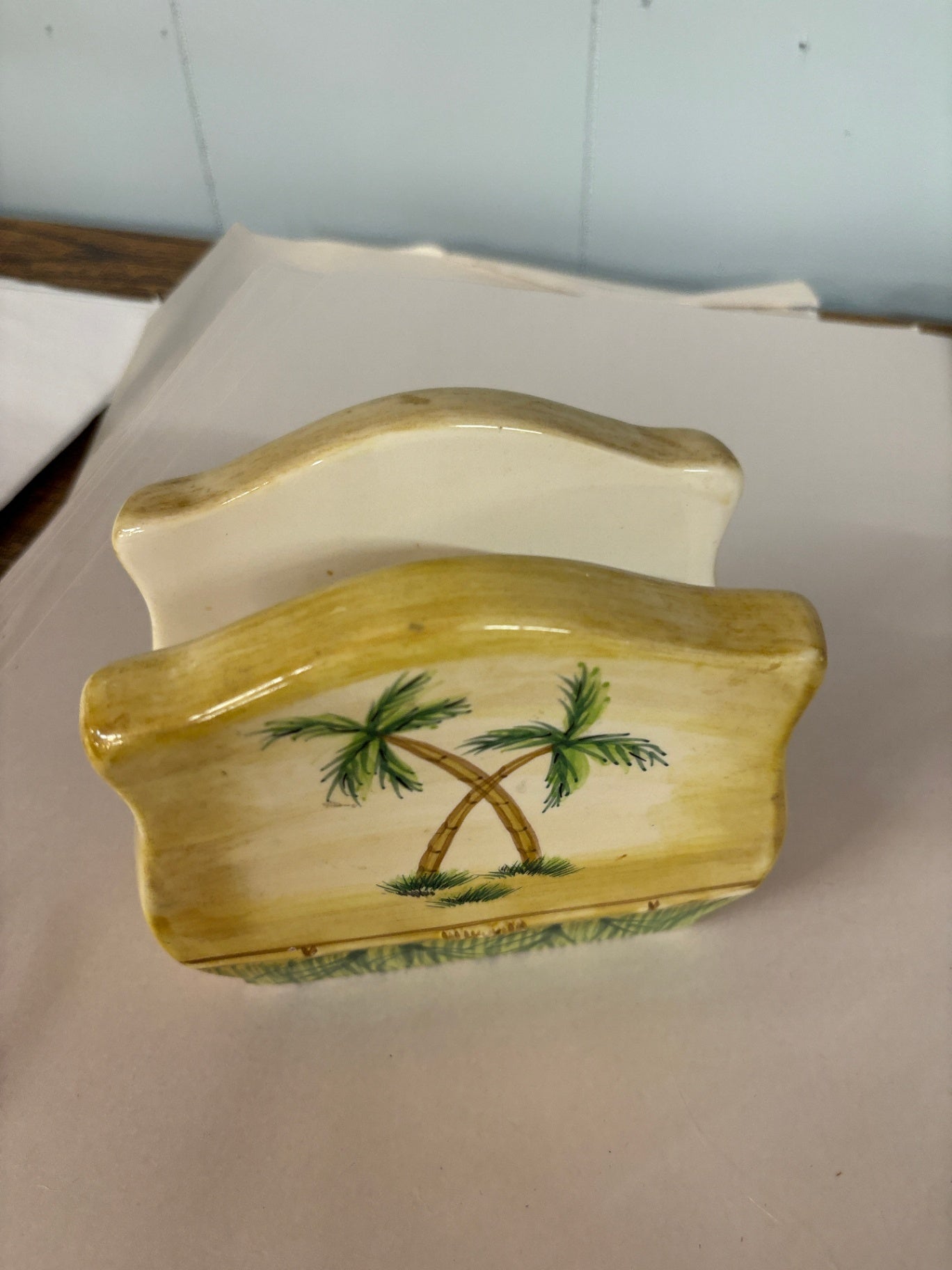 Palm Tree Napkin Holder