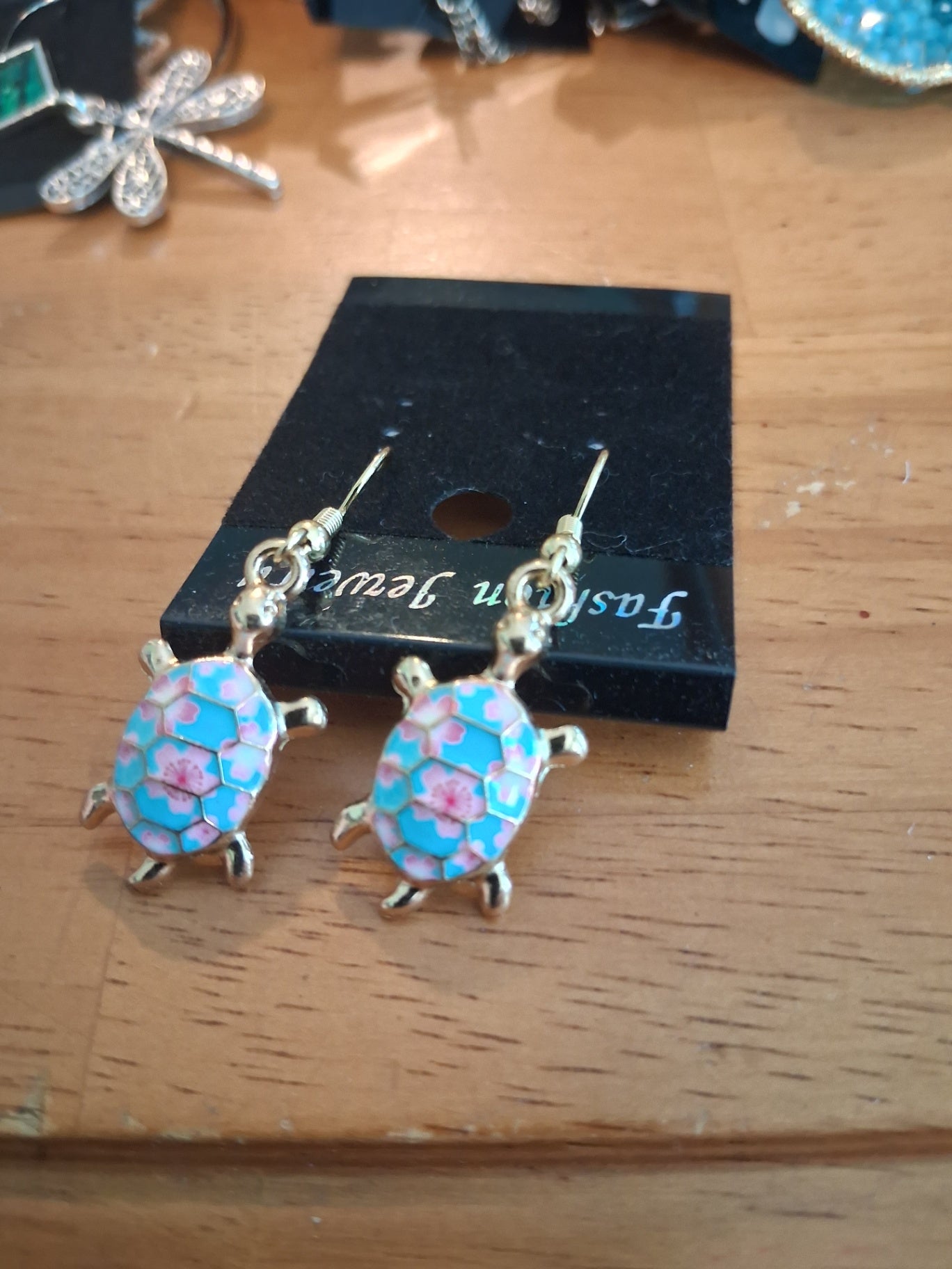 Earrings turtle dsc