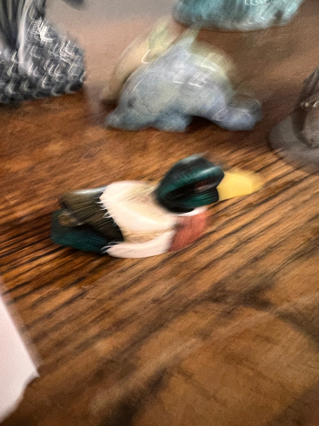 Wooden Duck Miniature Decoy