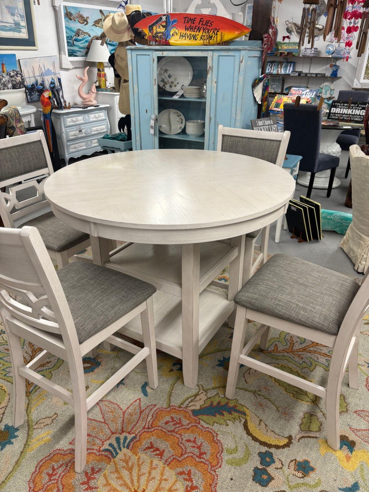 Counter Height Table 4 Chairs