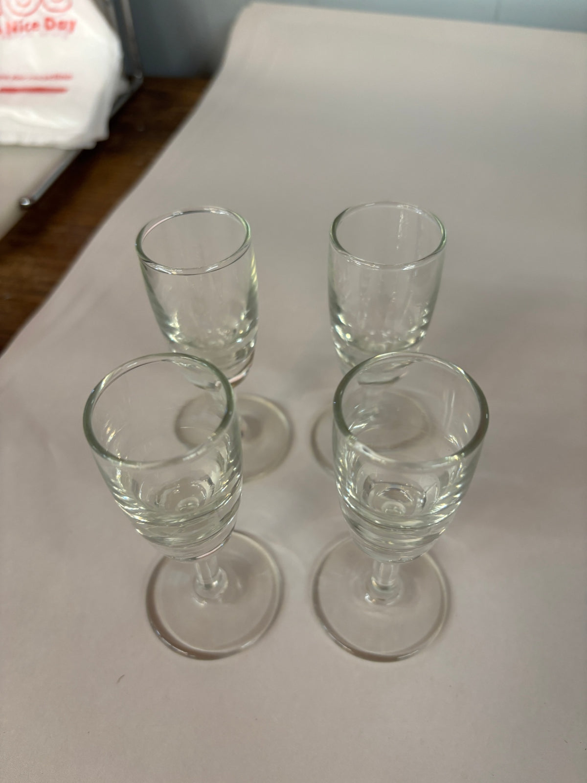 Set of 4 shotglasses
