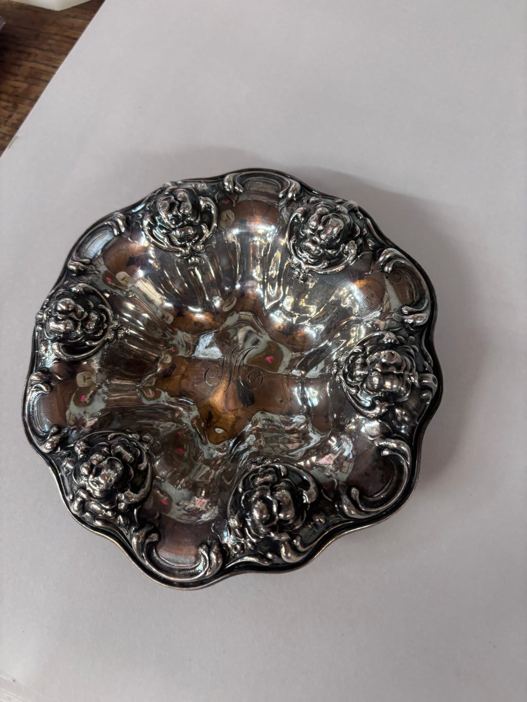 Sterling Silver Cigar Ashtray - 94 grams 