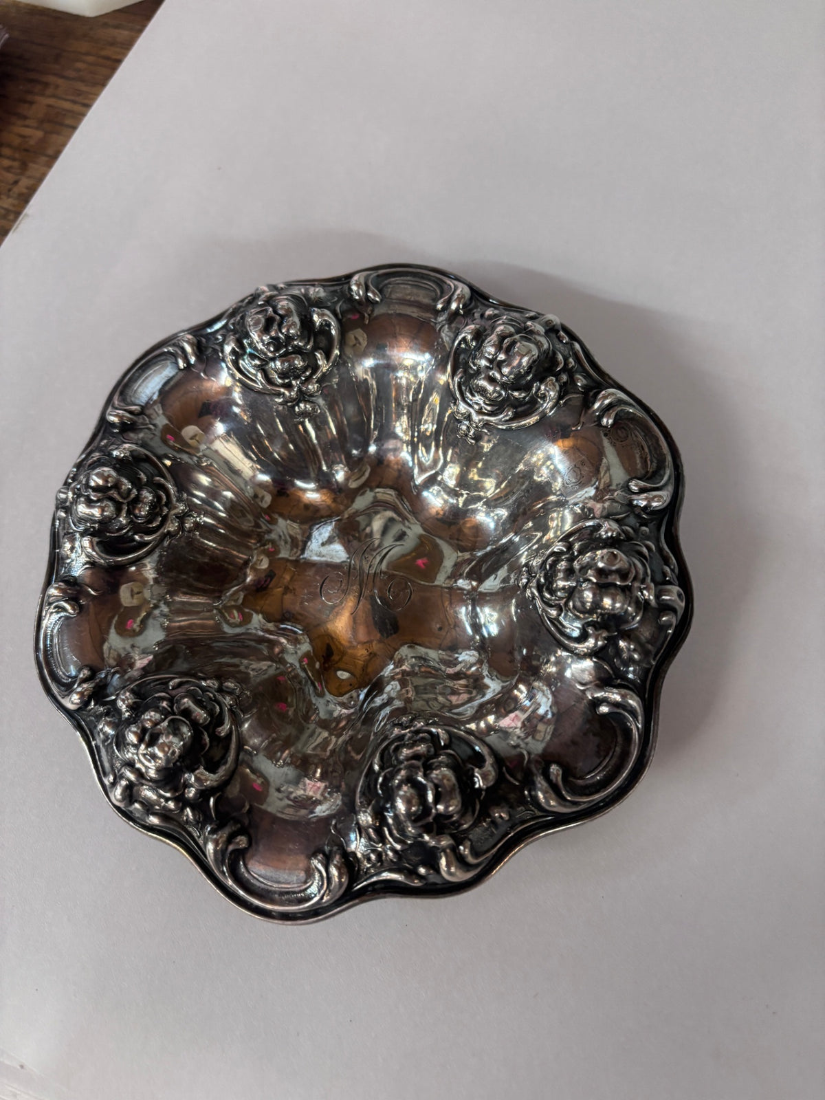 Sterling Silver Cigar Ashtray - 94 grams 