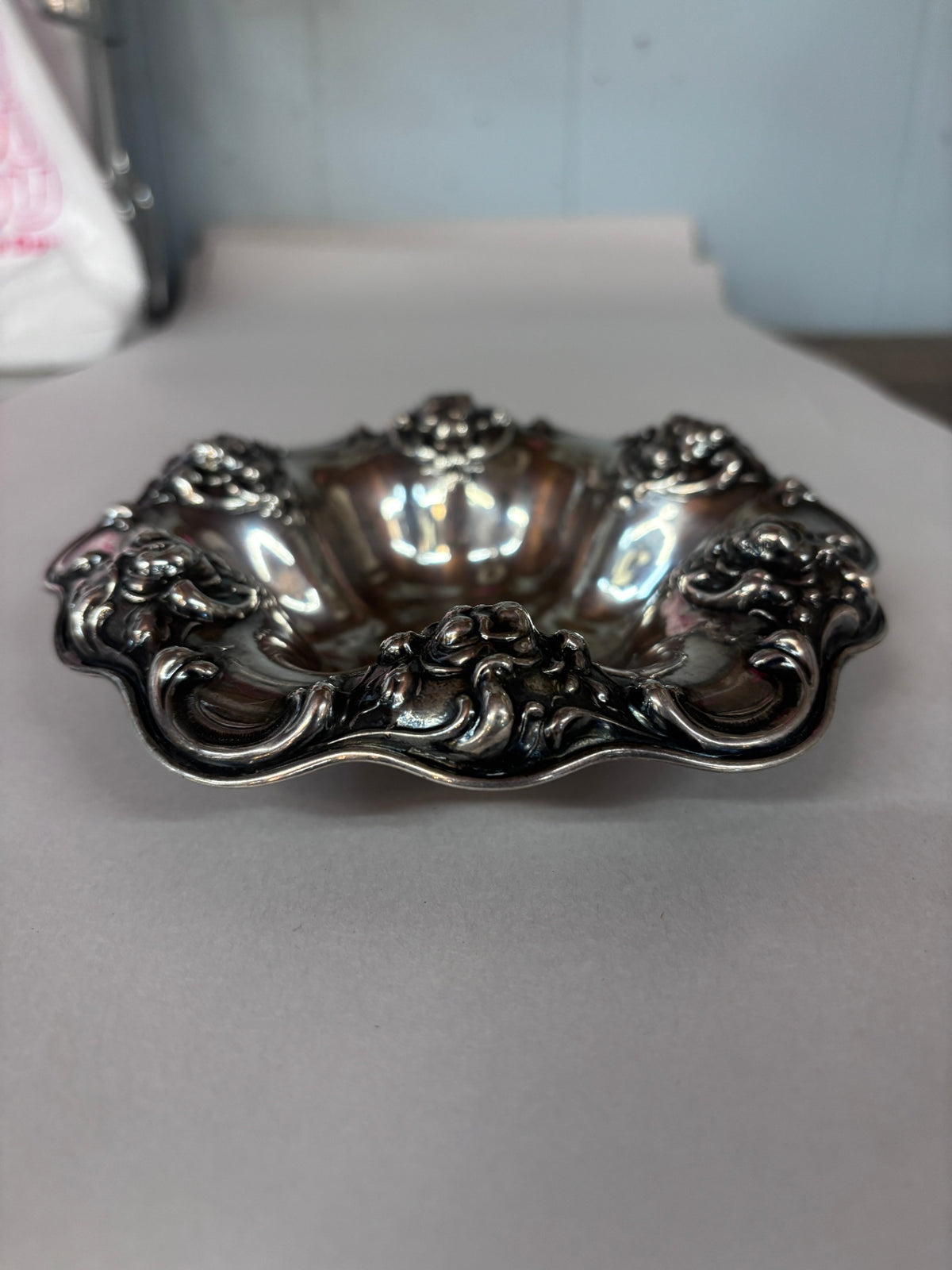 Sterling Silver Cigar Ashtray - 94 grams 