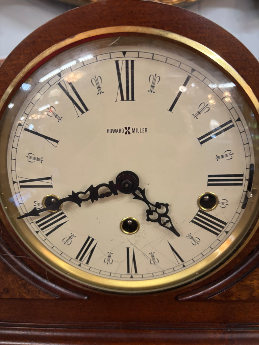 Howard Miller Model 612-385 "the Bellingham" 8 day key wound mechanical triple chime movement