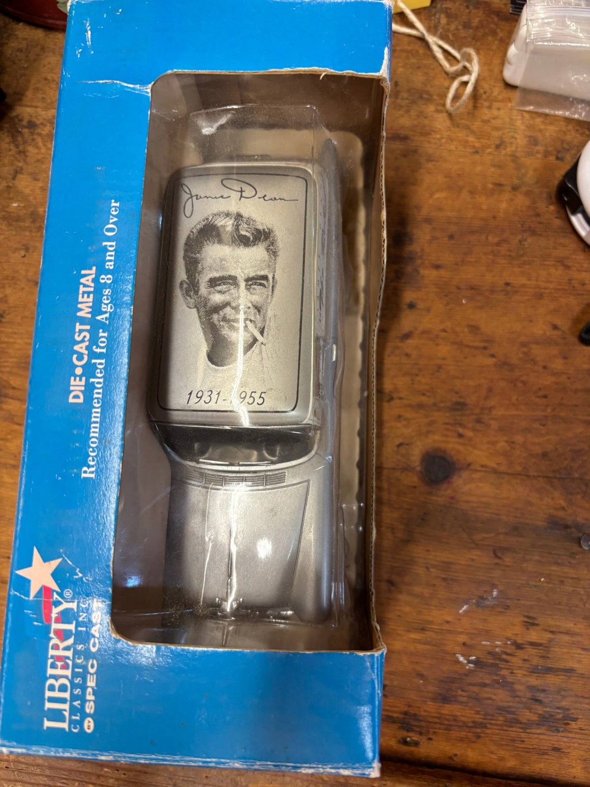  Liberty Classics James Dean 1955 Chevy Sedan Delivery 40th Anniversary die-cast metal  Bank