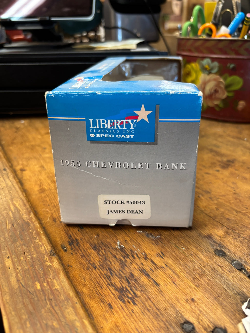  Liberty Classics James Dean 1955 Chevy Sedan Delivery 40th Anniversary die-cast metal  Bank