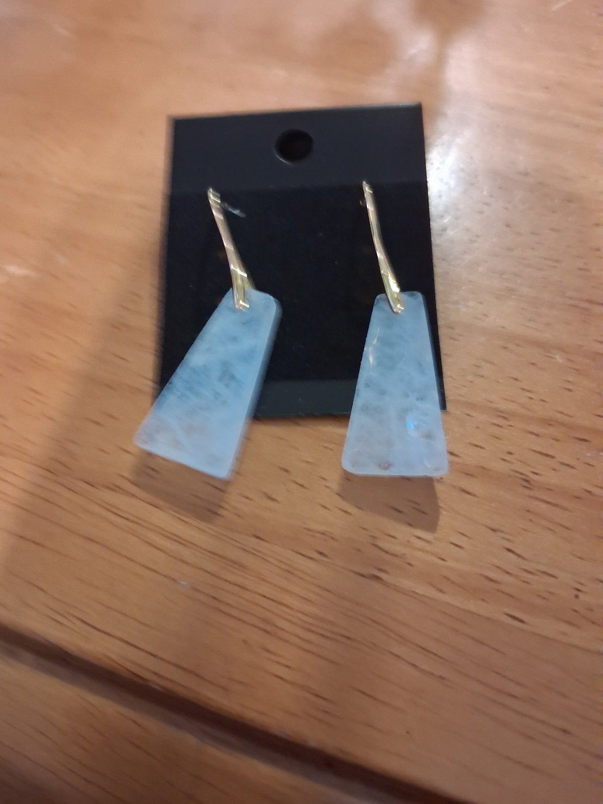 Earrings quartz dsc