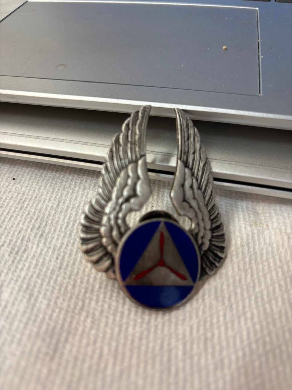  World War II United States Civil Air Patrol (CAP) pilot wing cap Sterling
