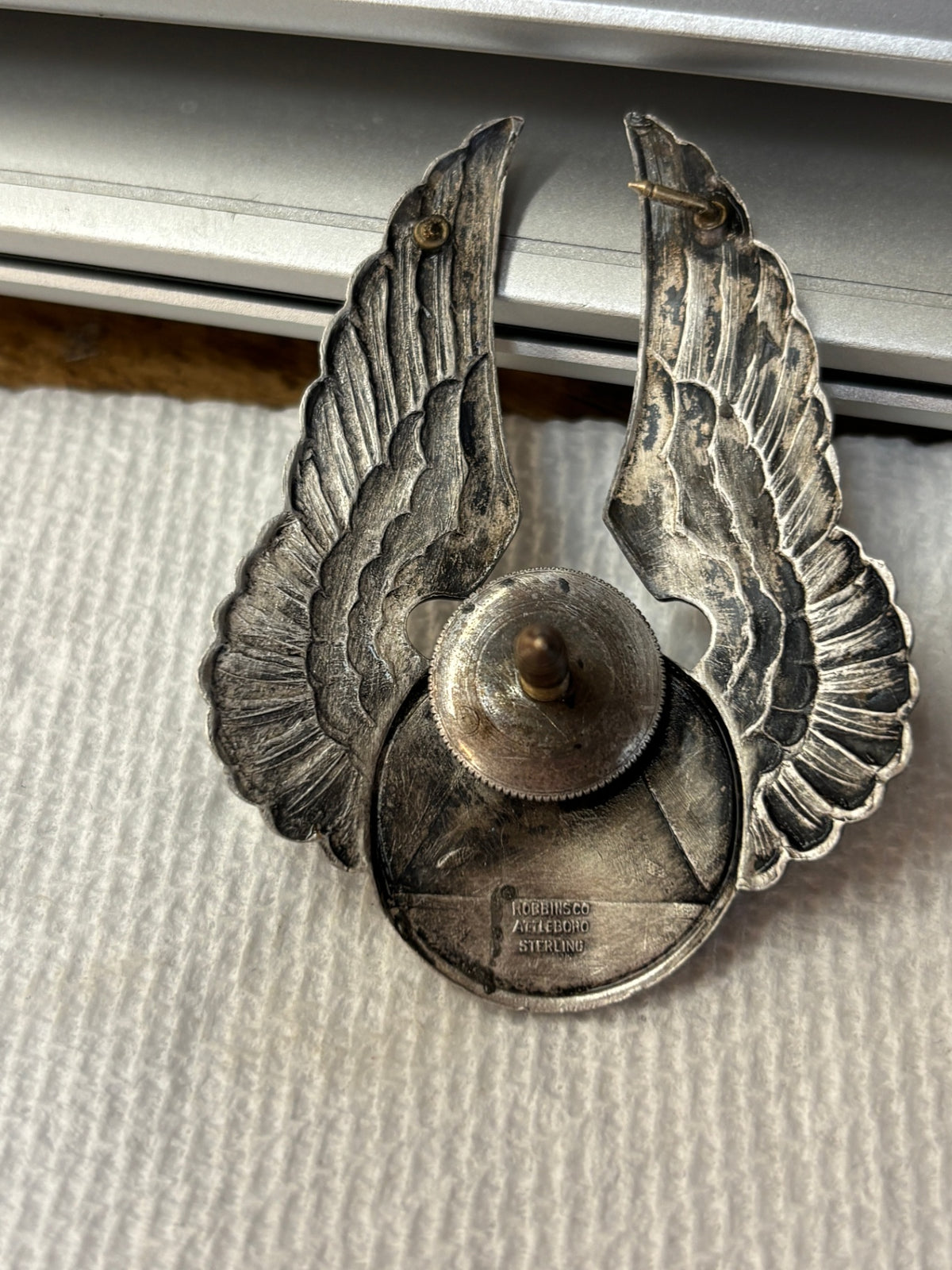  World War II United States Civil Air Patrol (CAP) pilot wing cap Sterling