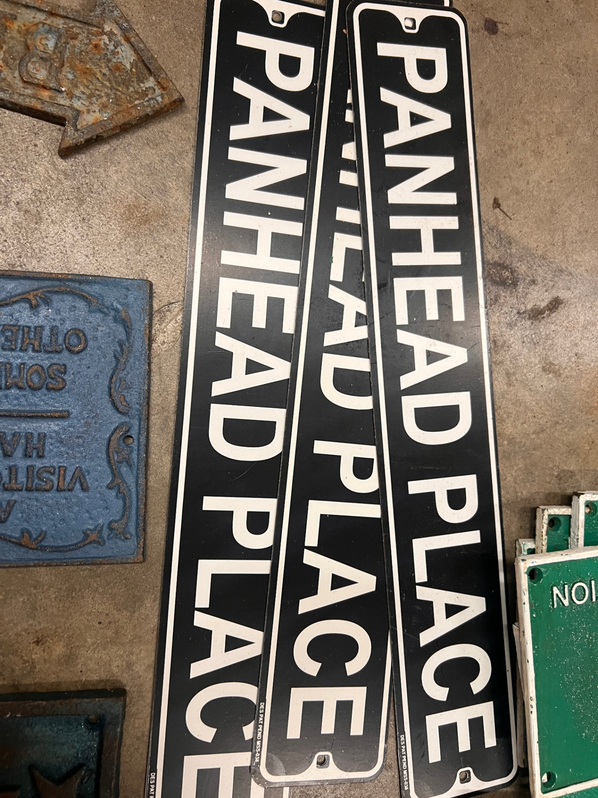 Panhead Place Tin Sign