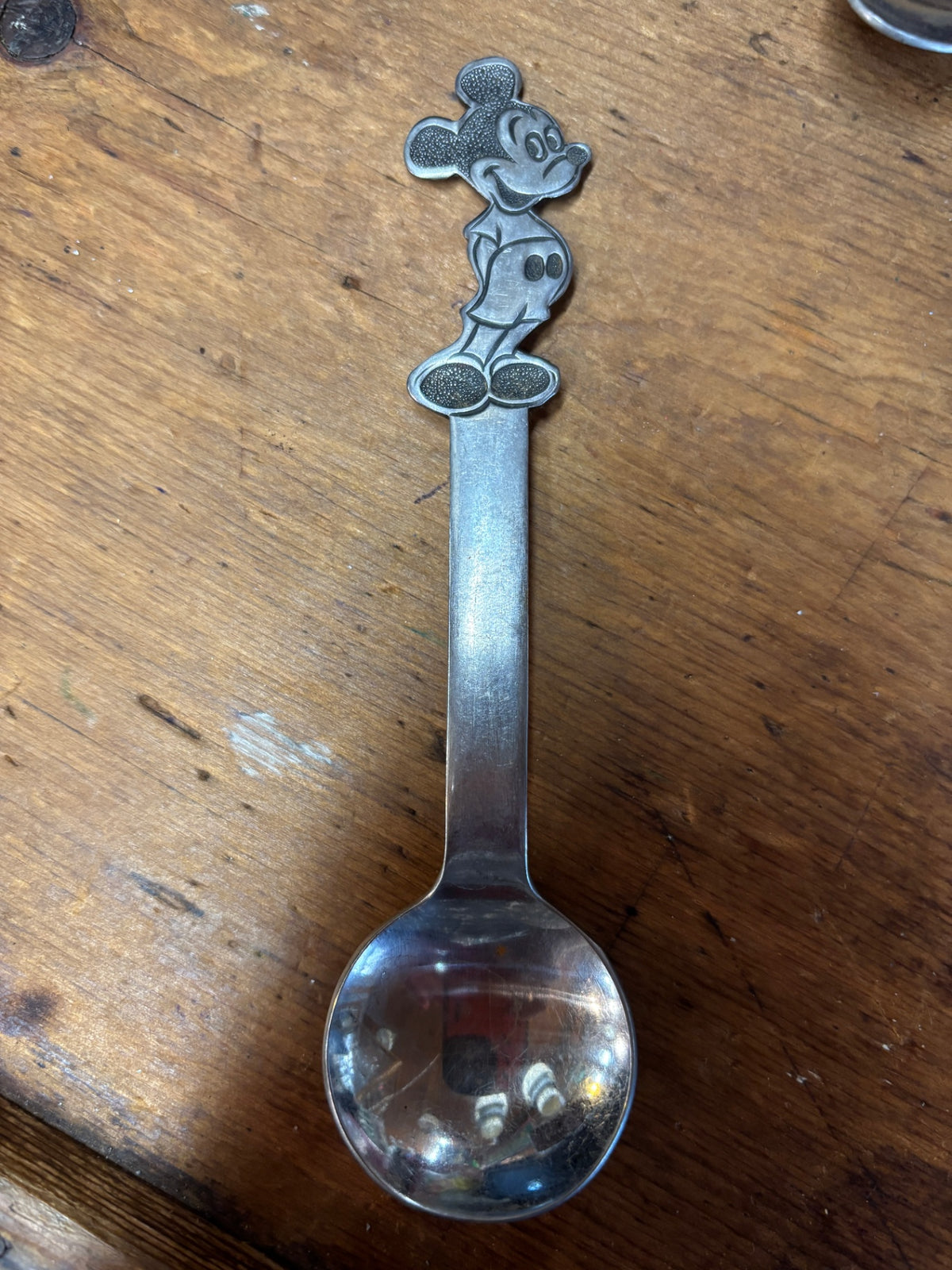  Walt Disney Productions Mickey Mouse stainless child's spoon made by Bonny Japan