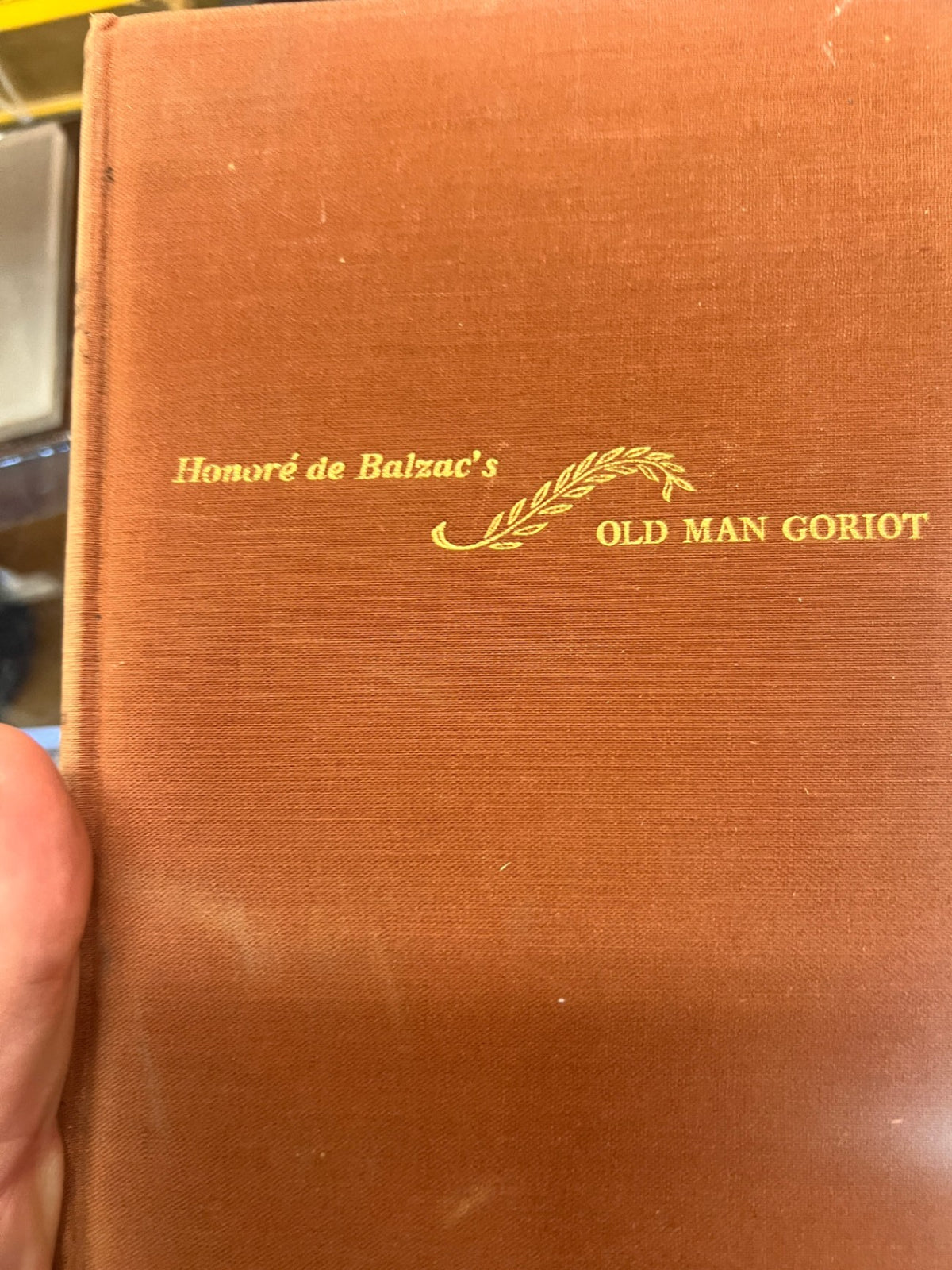 1949 First Edition Old Man Goriot by Honoré de Balzac – W. Somerset Maugham “Ten Greatest Novels” Series