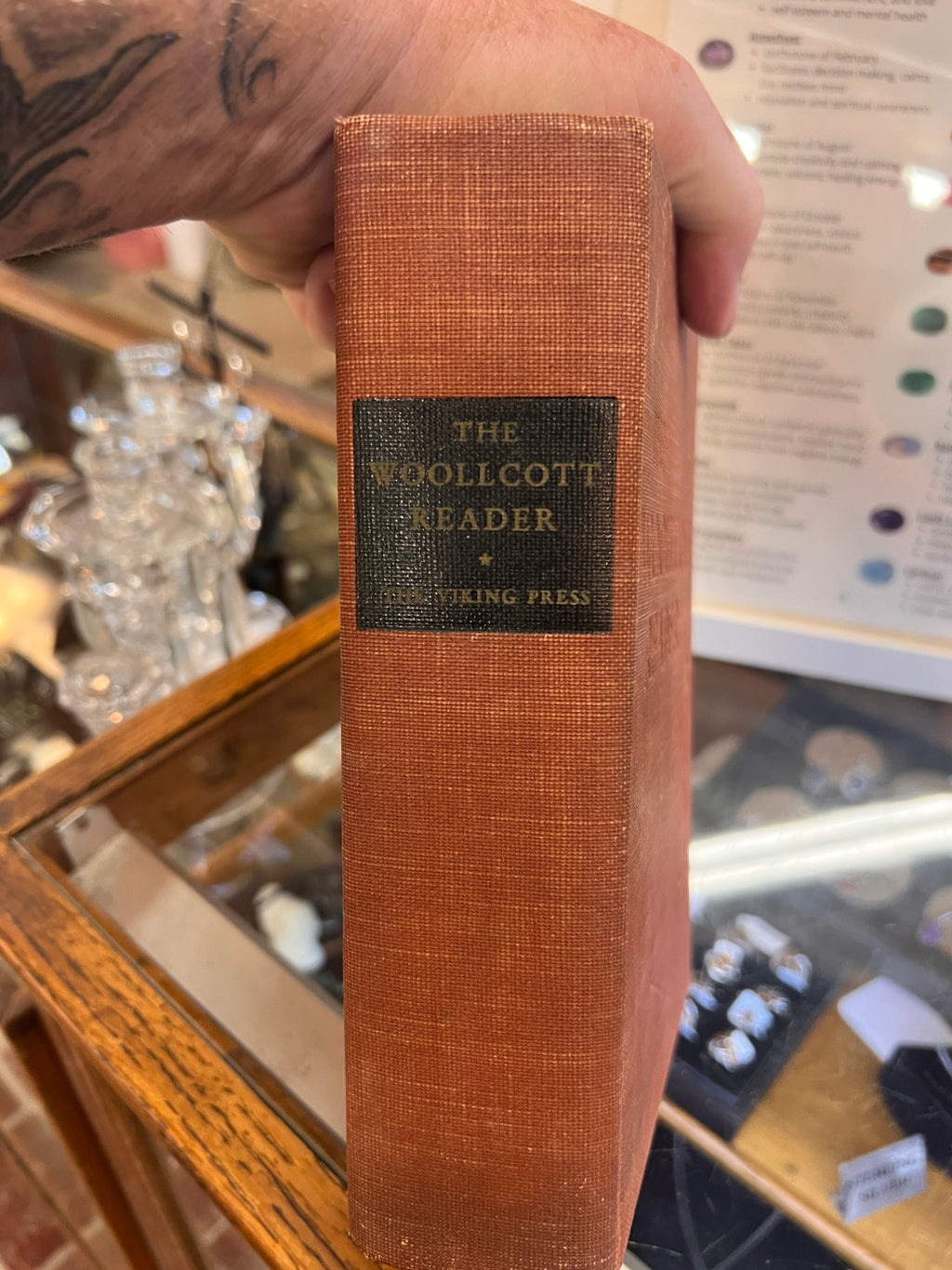 1935 The Woollcott Reader: Bypaths in the Realms of Gold by Alexander Woollcott – Viking Press, Second Printing