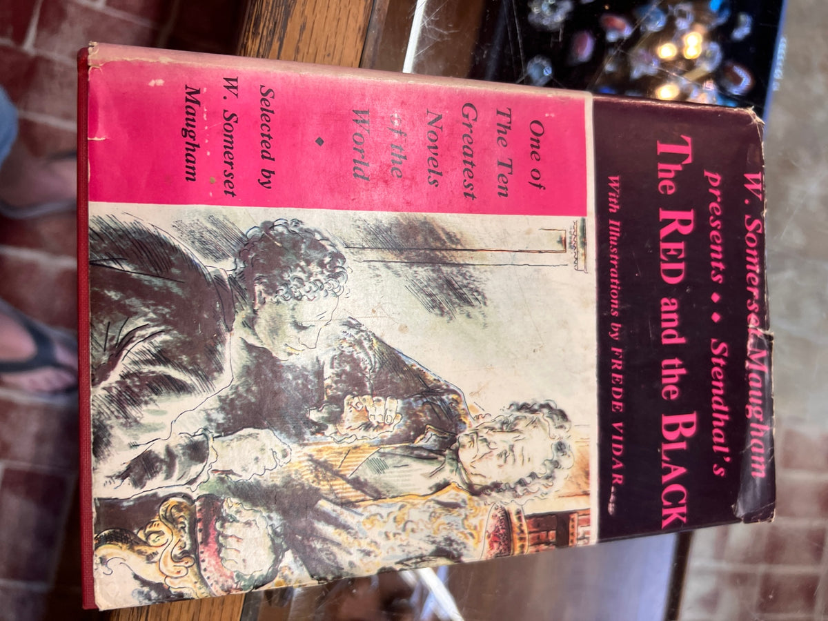 The Red & The Black by Stendahl, Illustrated 1949 stated 1st Edition, Vidar HCDJ