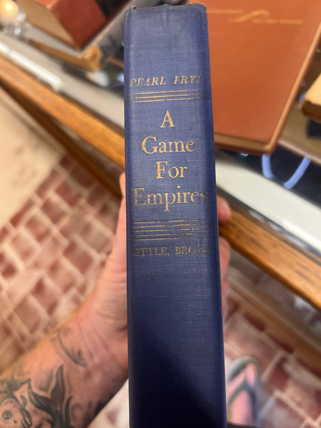 1950 First Edition A Game for Empires by Pearl Frye – Horatio Nelson Biographical Novel – Little, Brown & Co.