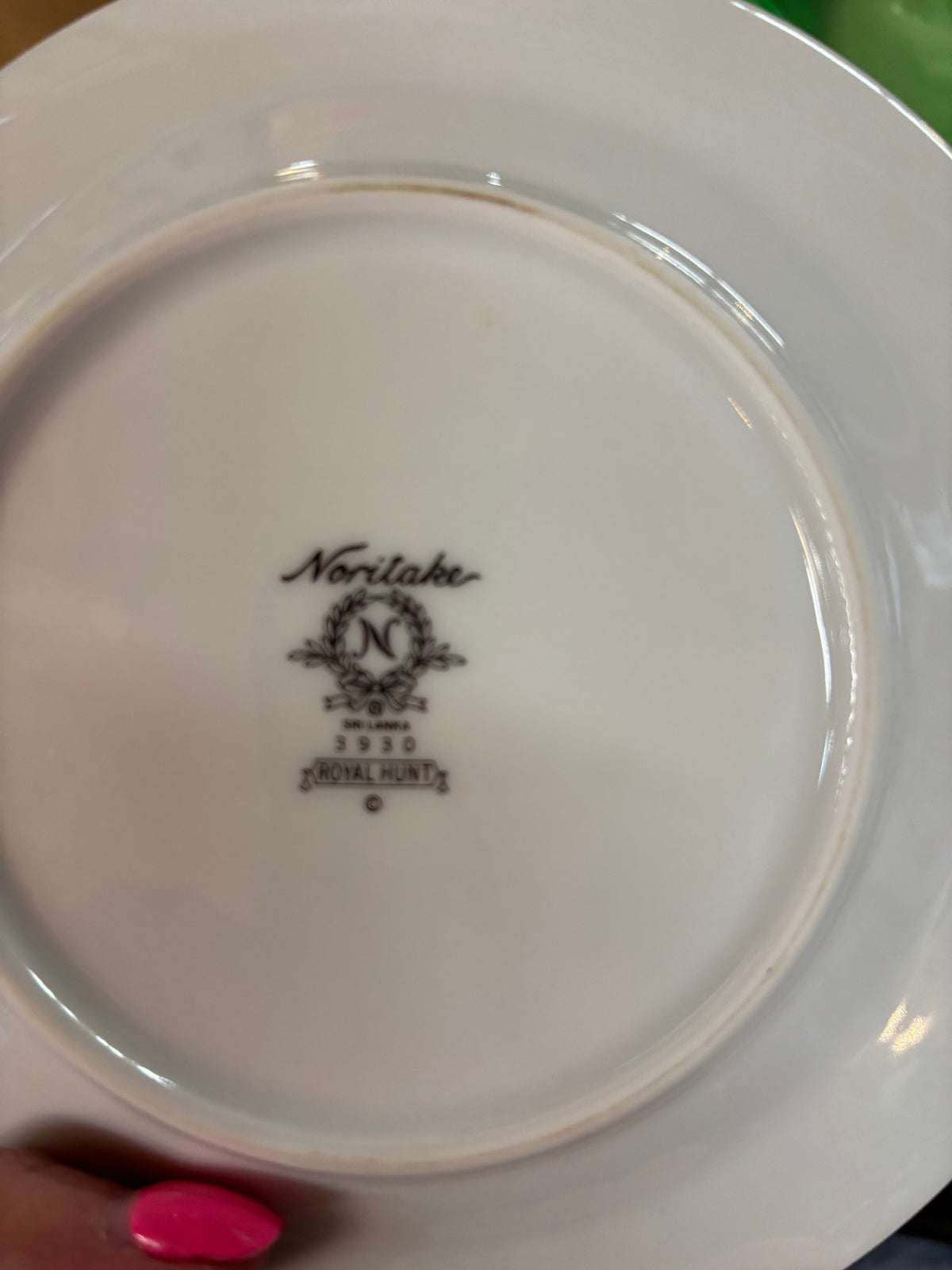 Noritake Royal Hunt Bread and Butter Plate