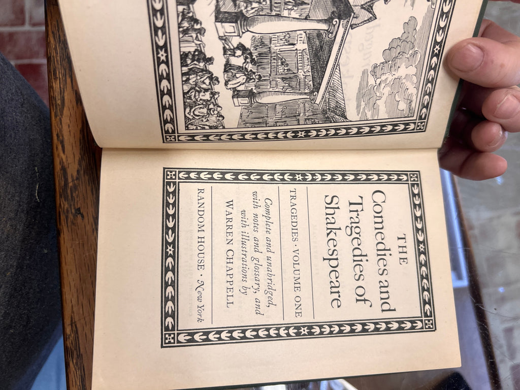 Two Volumes Comedies of Shakespeare 1944