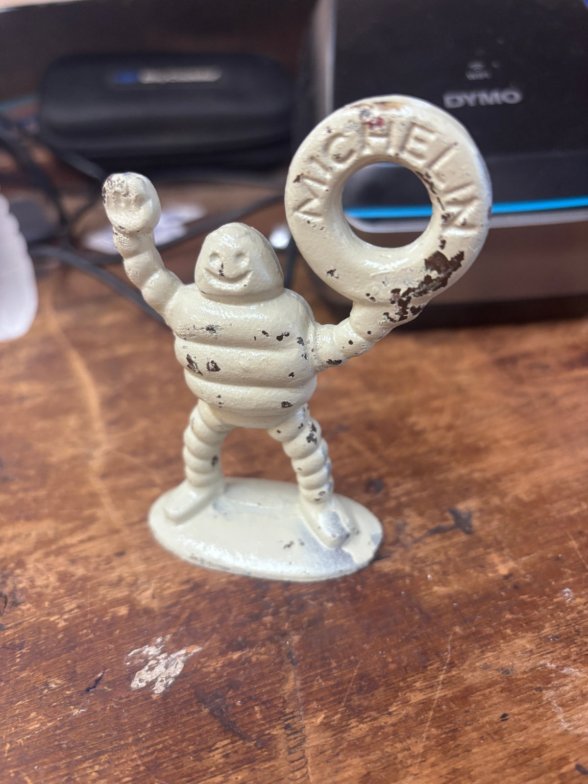 Michelin Man Cast Iron Statue