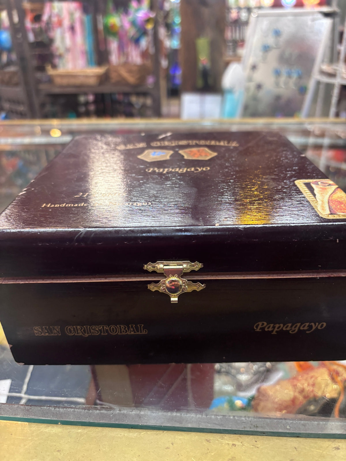 San Cristobal Papagayo cigar Box