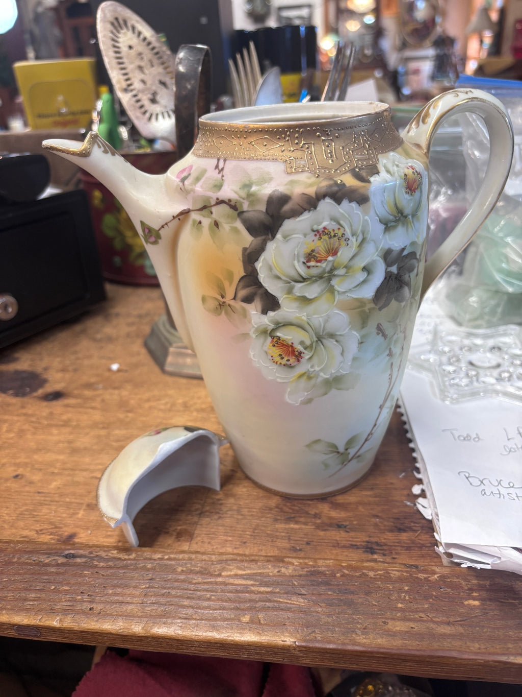 Vintage Porcelain Teapot