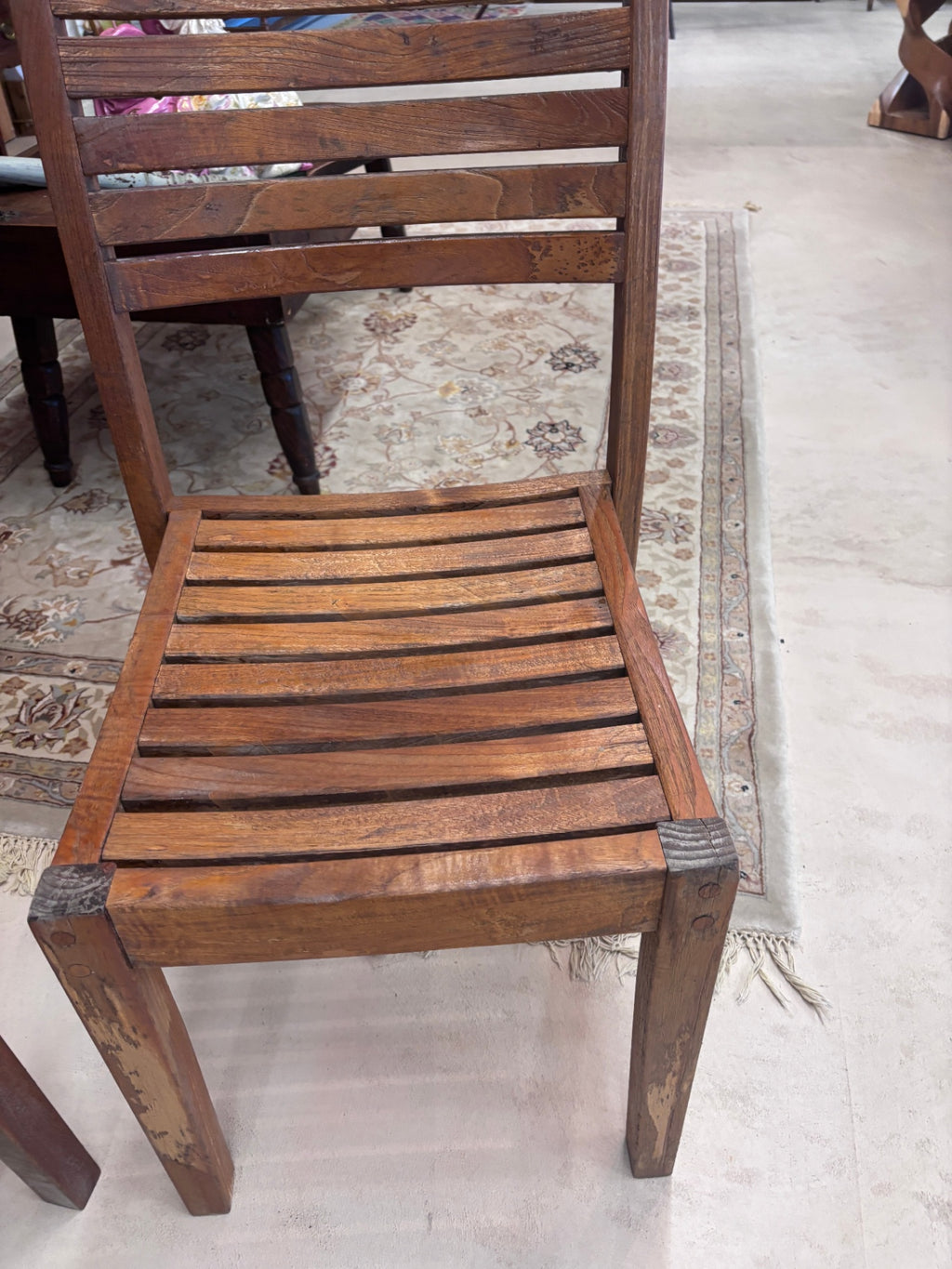 Teak Table Chair