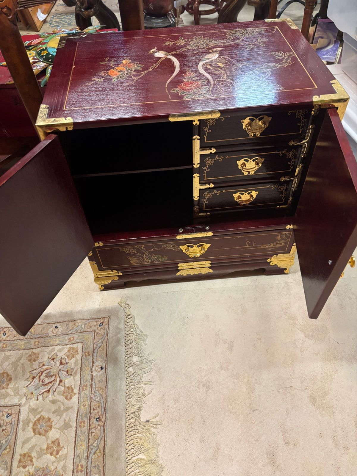 Antique Chinoiserie Cabinet