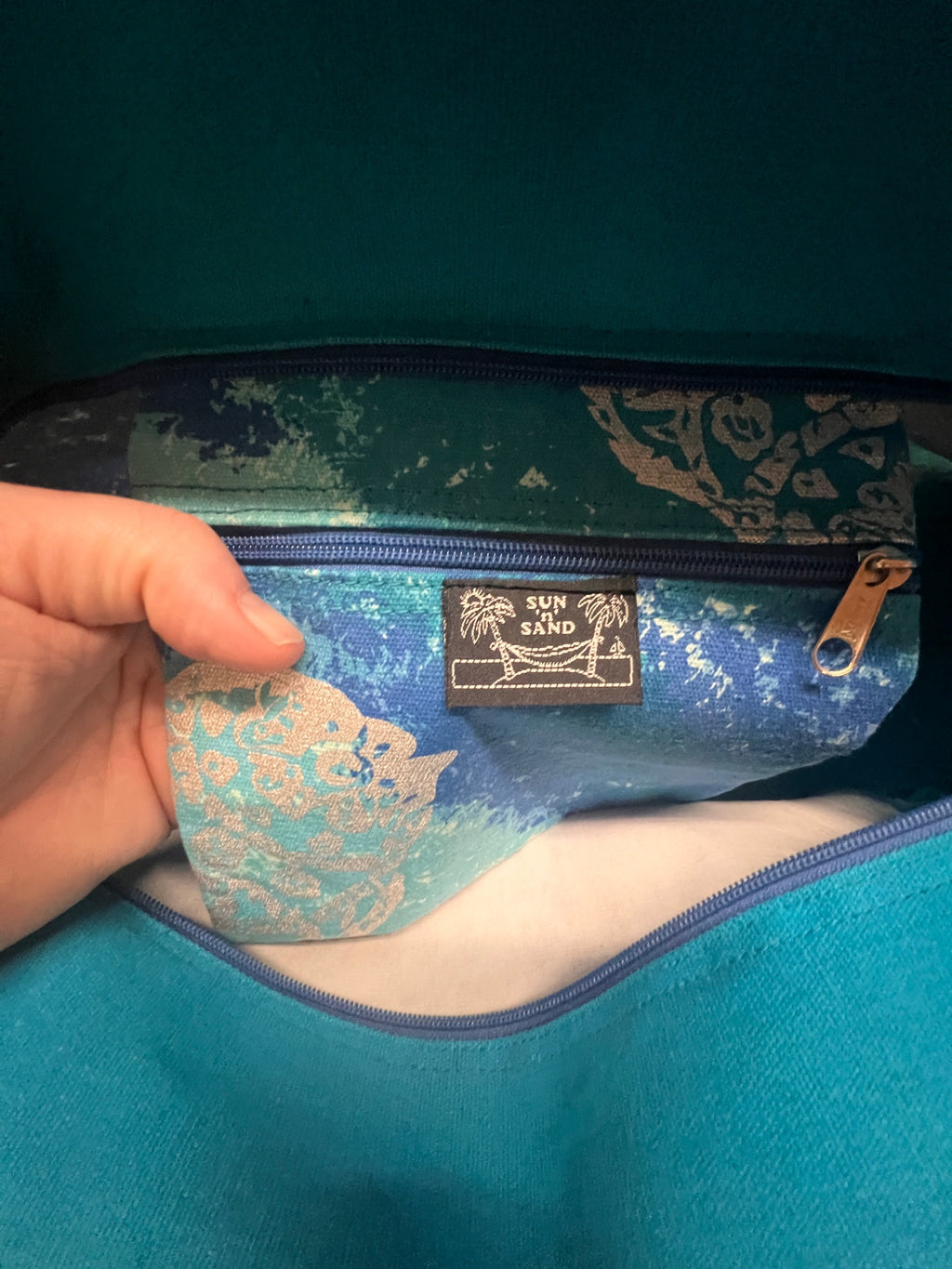 Sun and Sand Turtle Bag Beach Tote