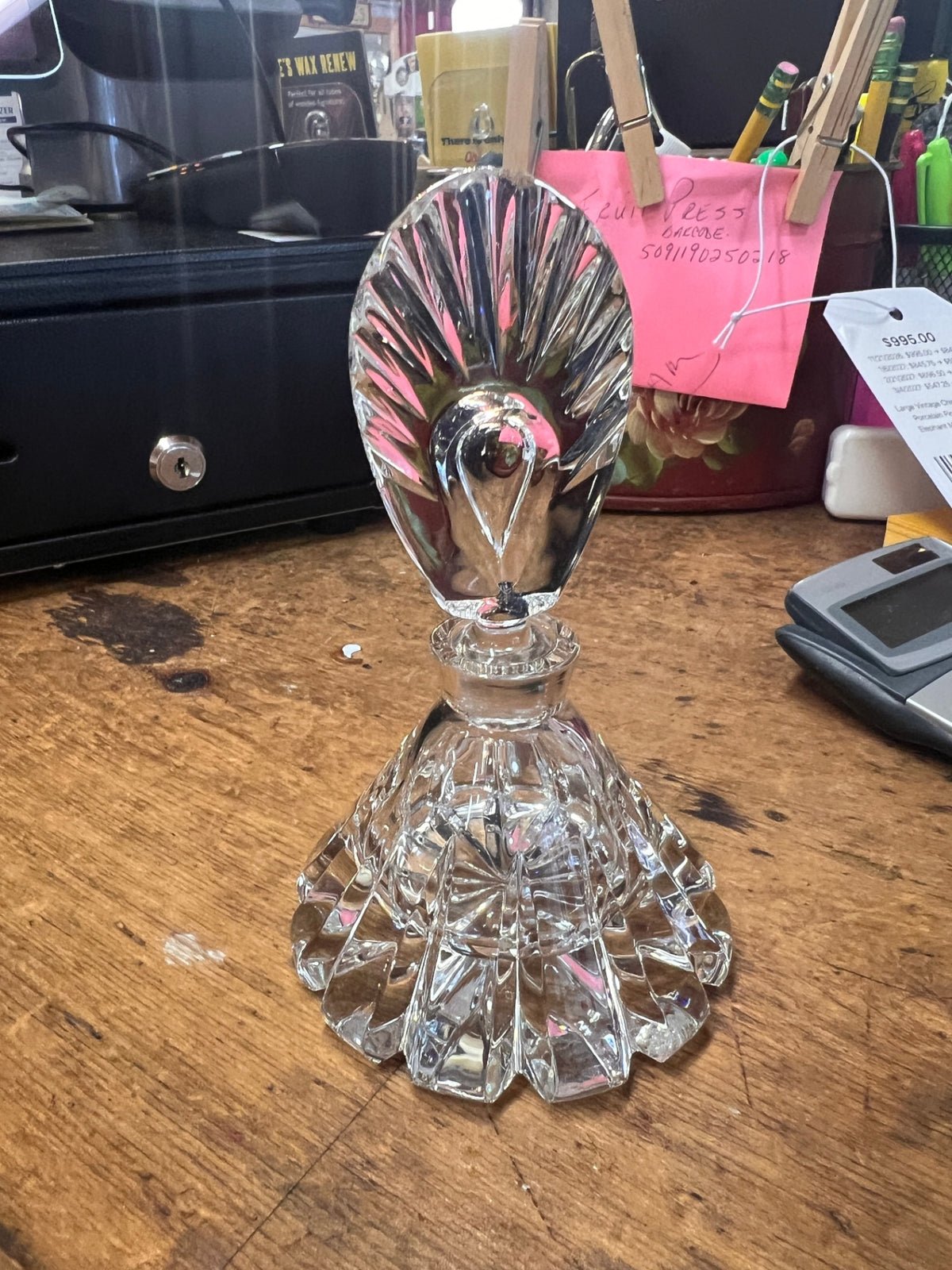 Perfume Bottles Assorted Hand Blown Glass Etc