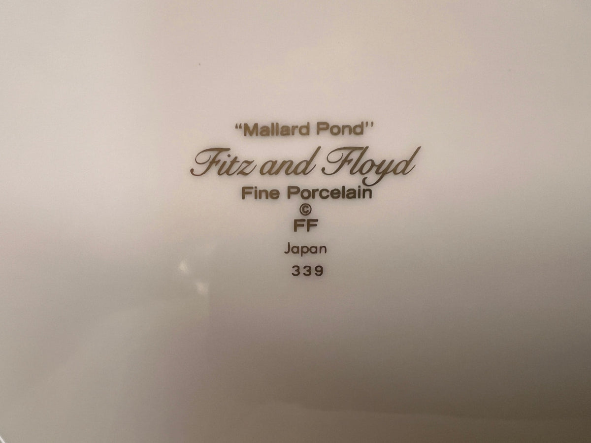Fitz and Floyd Mallard Plate 