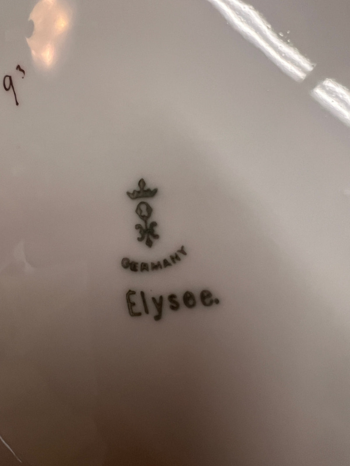 Antique Hermann Ohme Elysée Porcelain Covered Vegetable Tureen – Germany c. 1900