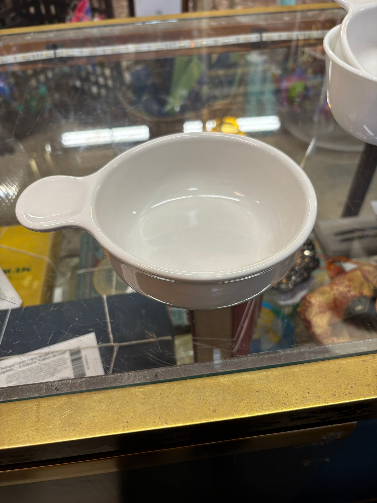 Corning Ware White Grab-It Bowl Vintage P-150-B Pyroceram Glossy Made In US