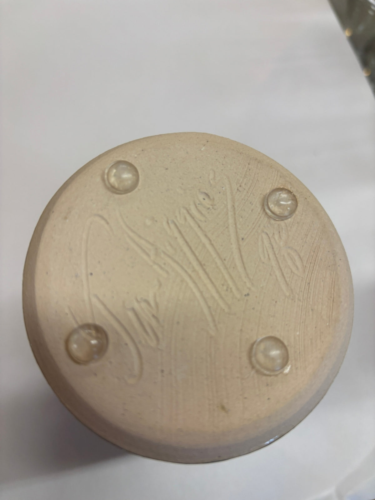 Handcrafted Pottery Vase Fish Handles