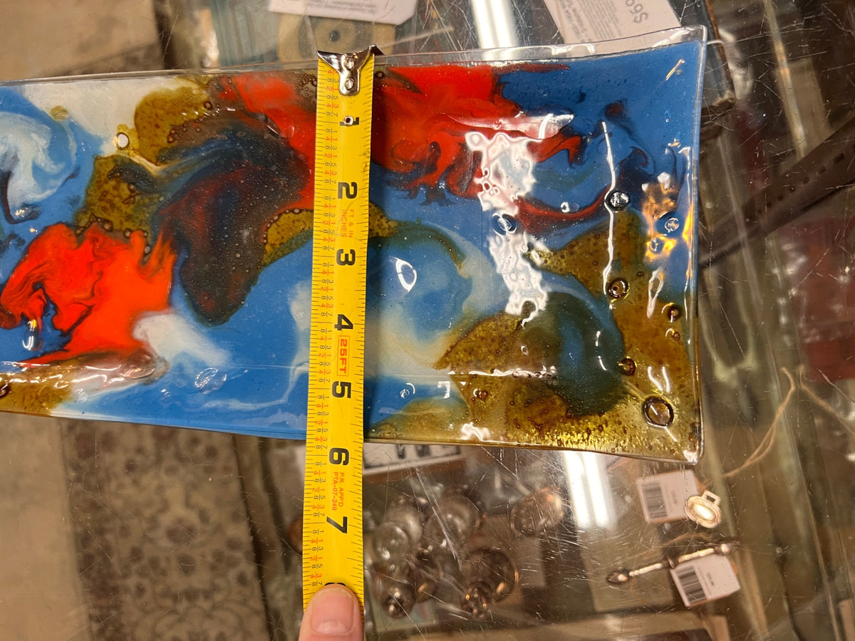 Fluid Art Piece 14" x 5 3/4"