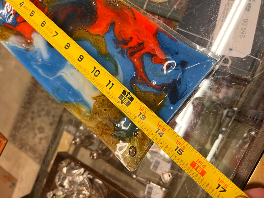 Fluid Art Piece 14" x 5 3/4"